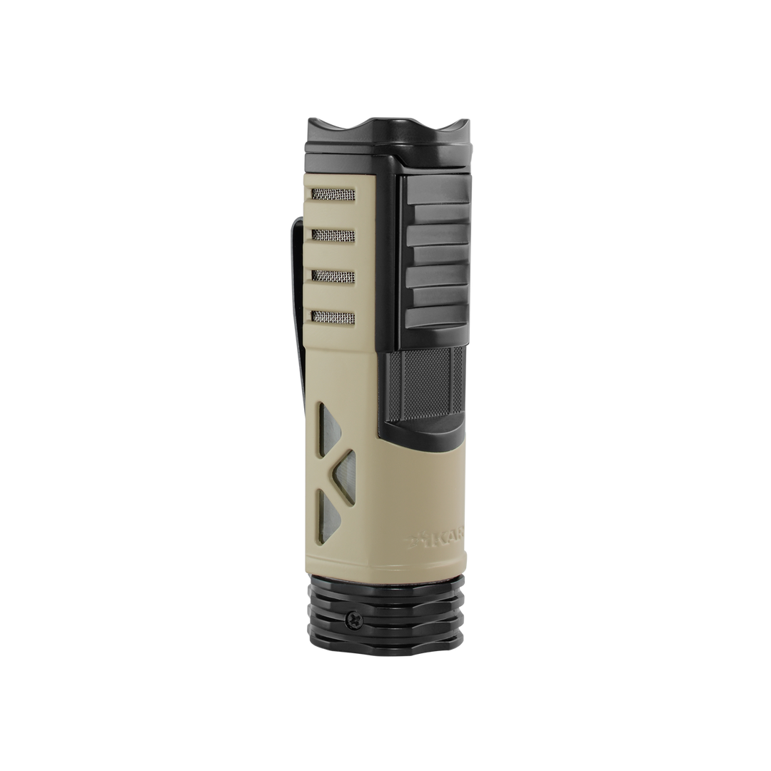 Xikar Tactical 1 in Flat Dark Earth & Black Single-Jet Lighter - view 5