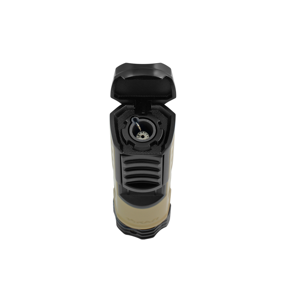 Xikar Tactical 1 in Flat Dark Earth & Black Single-Jet Lighter - view 6