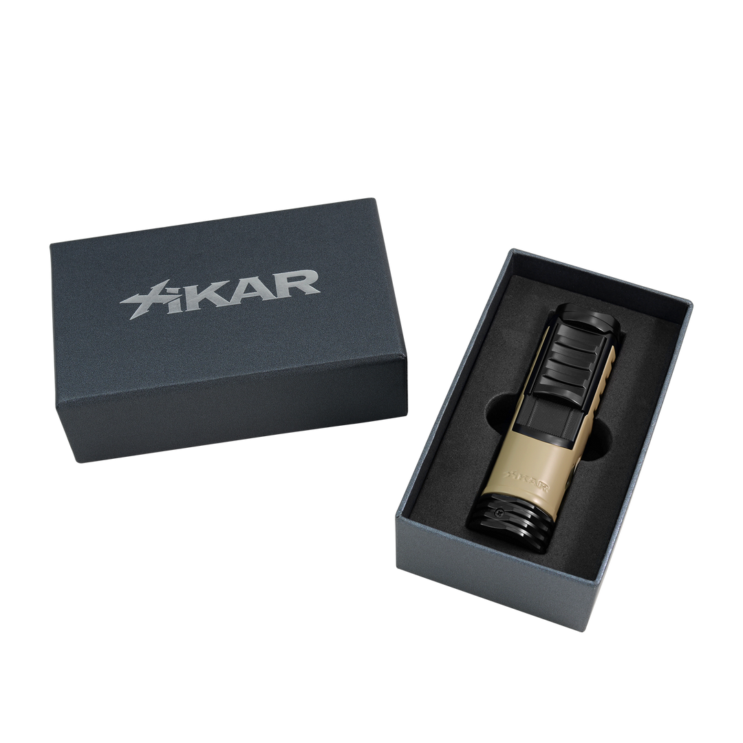 Xikar Tactical 1 in Flat Dark Earth & Black Single-Jet Lighter - view 7
