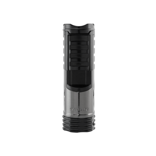 Xikar Tactical 1 in Gunmetal & Black Single-Jet Lighter
