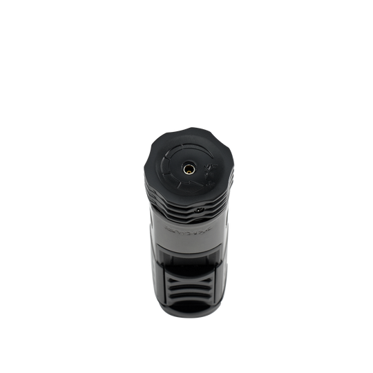 Xikar Tactical 1 in Gunmetal & Black Single-Jet Lighter - view 3