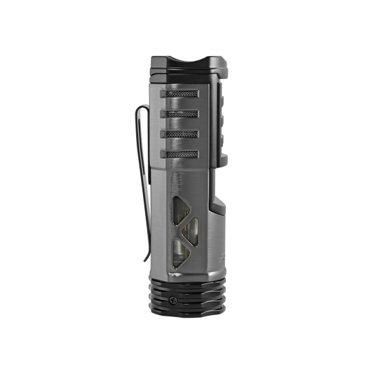 Xikar Tactical 1 in Gunmetal & Black Single-Jet Lighter - view 5