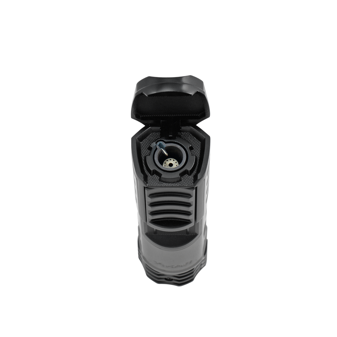 Xikar Tactical 1 in Gunmetal & Black Single-Jet Lighter - view 6