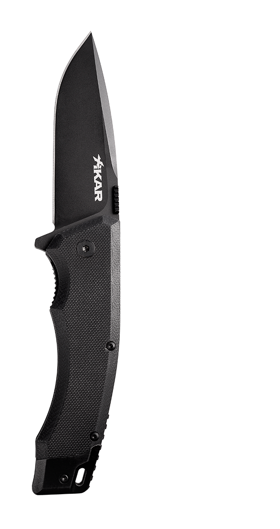 Xikar Tactical Knife, D2 Tool Steel Blade, Micarta Handle