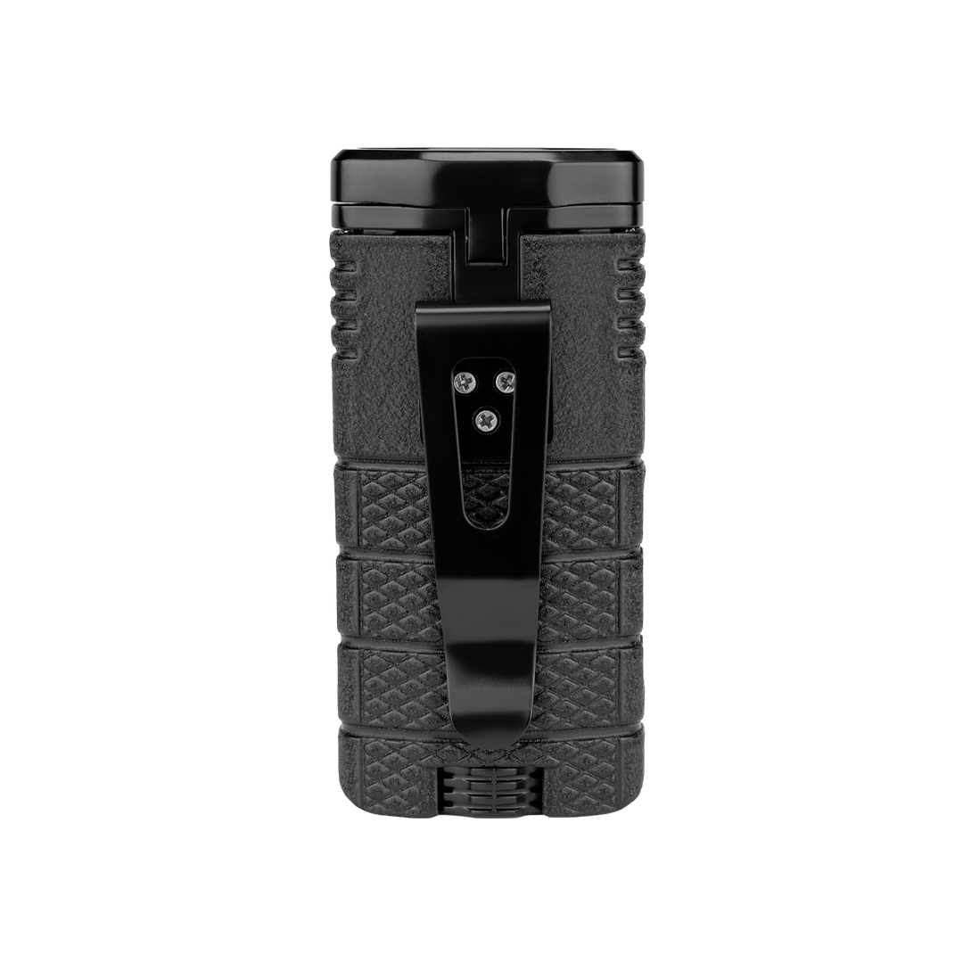 Xikar Tactical Triple in Black & Black Triple-Jet Lighter - view 4