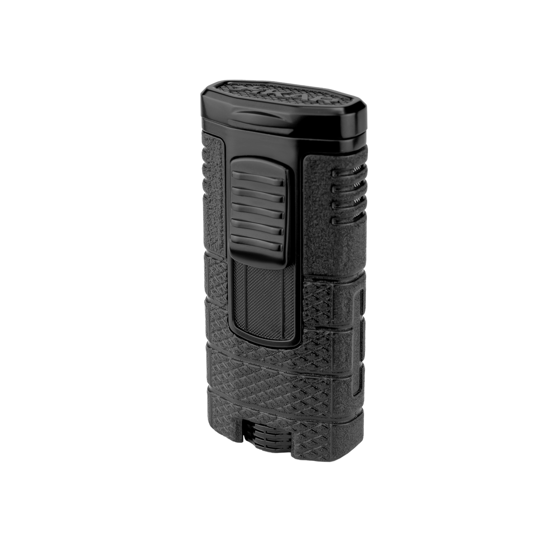 Xikar Tactical Triple in Black & Black Triple-Jet Lighter - view 8