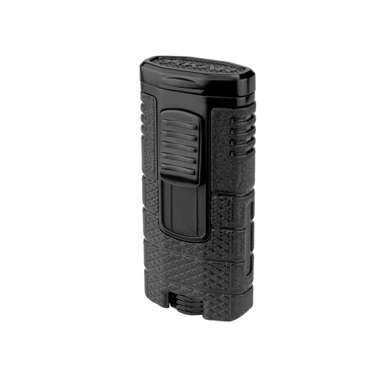 Xikar Tactical Triple in Black & Black Triple-Jet Lighter - view 8