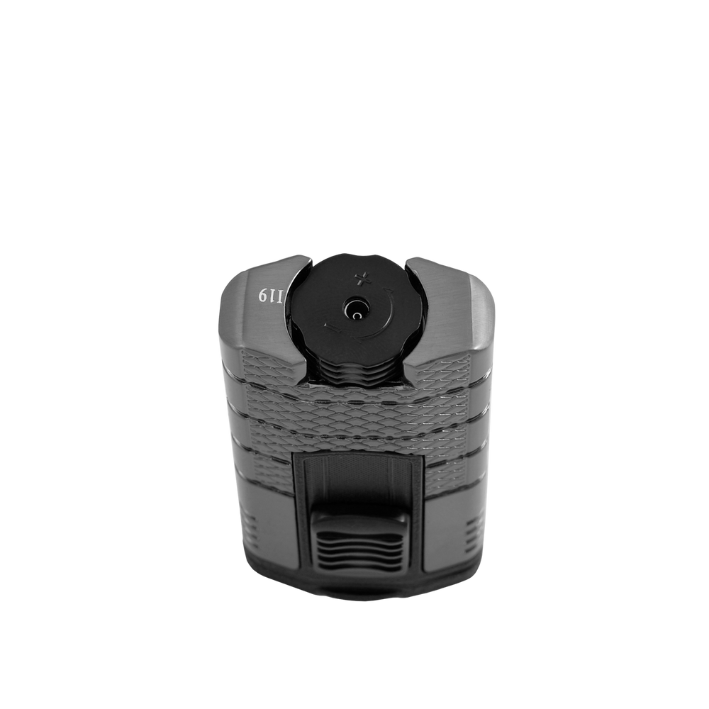 Xikar Tactical Triple in Gunmetal & Black Triple-Jet Lighter - view 2