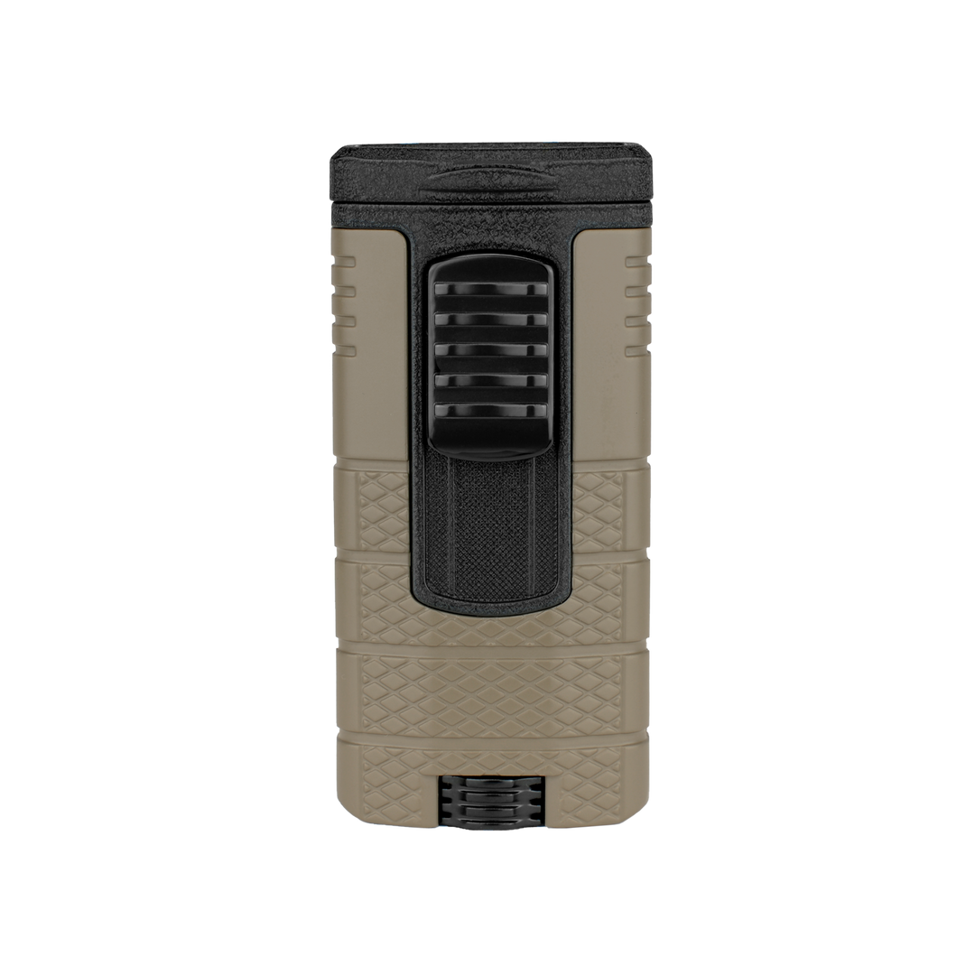 Xikar Tactical Triple in Tan & Black Triple-Jet Lighter