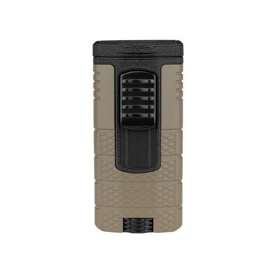 Xikar Tactical Triple in Tan & Black Triple-Jet Lighter