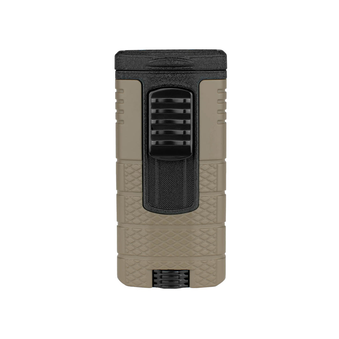 Xikar Tactical Triple in Tan & Black Triple-Jet Lighter - view 2