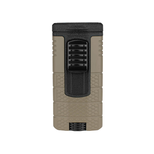 Xikar Tactical Triple in Tan & Black Triple-Jet Lighter - view 2