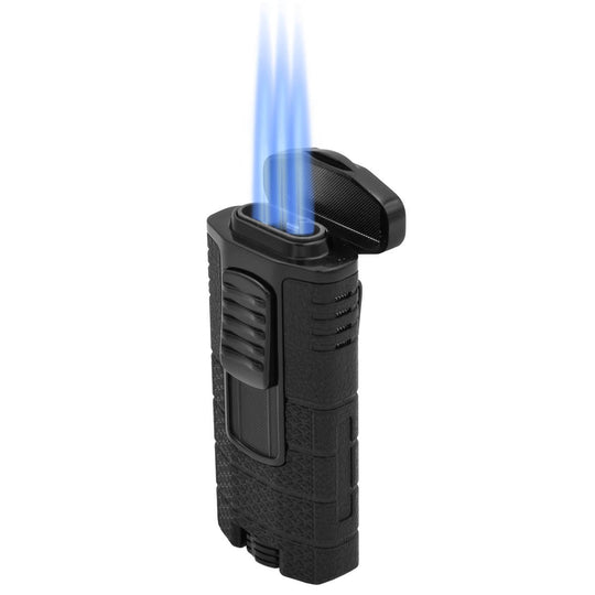 Xikar Tactical Triple in Tan & Black Triple-Jet Lighter - view 5