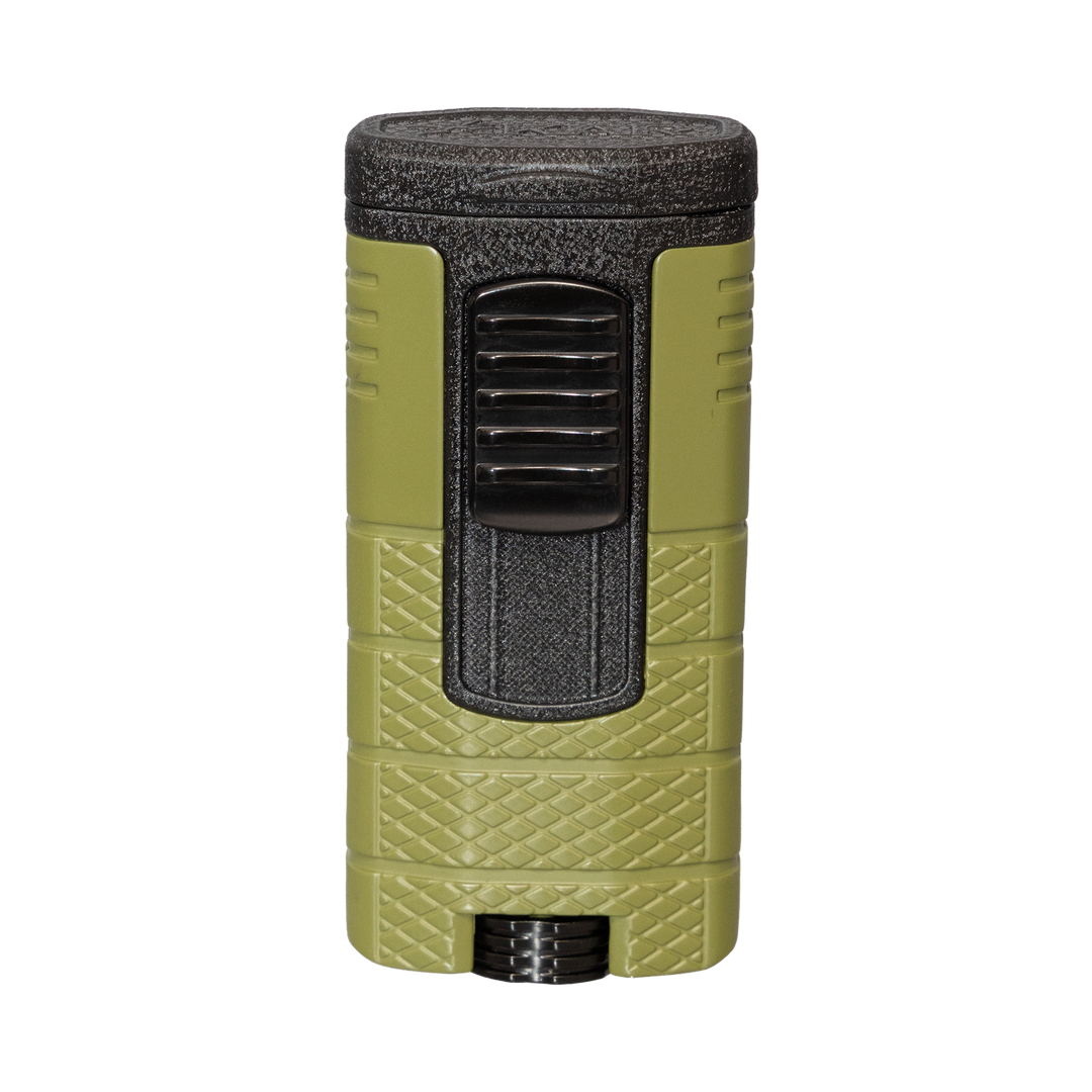 Xikar Tactical Triple, olive drab triple-jet lighter