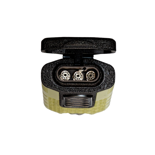 Xikar Tactical Triple, olive drab triple-jet lighter - view 2