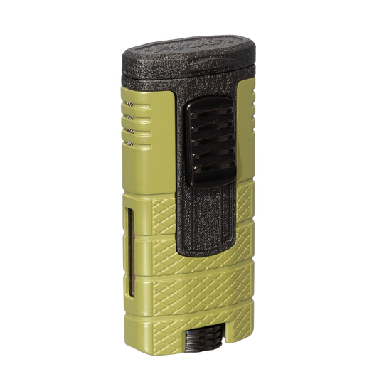 Xikar Tactical Triple, olive drab triple-jet lighter - view 7