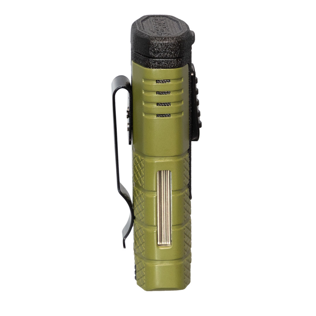 Xikar Tactical Triple, olive drab triple-jet lighter - view 8