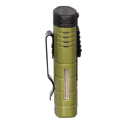 Xikar Tactical Triple, olive drab triple-jet lighter - view 8