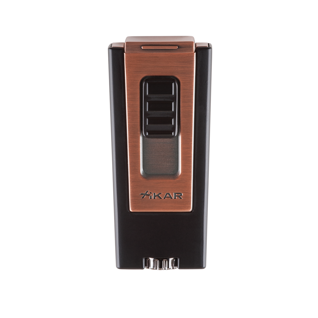 Xikar Trezo Triple Lighter in Vintage Bronze