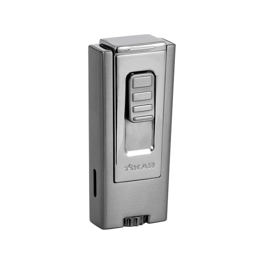 Xikar Trezo Triple Lighter in Vintage Bronze - view 3