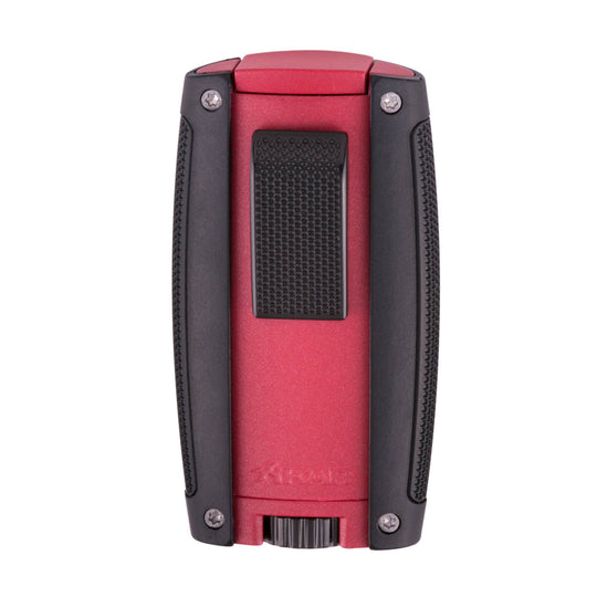 Xikar Turismo Lighter in Matte Red - view 2