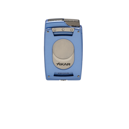 Xikar Ultra Combo Set, Lighter & Cutter in gift box, Blue