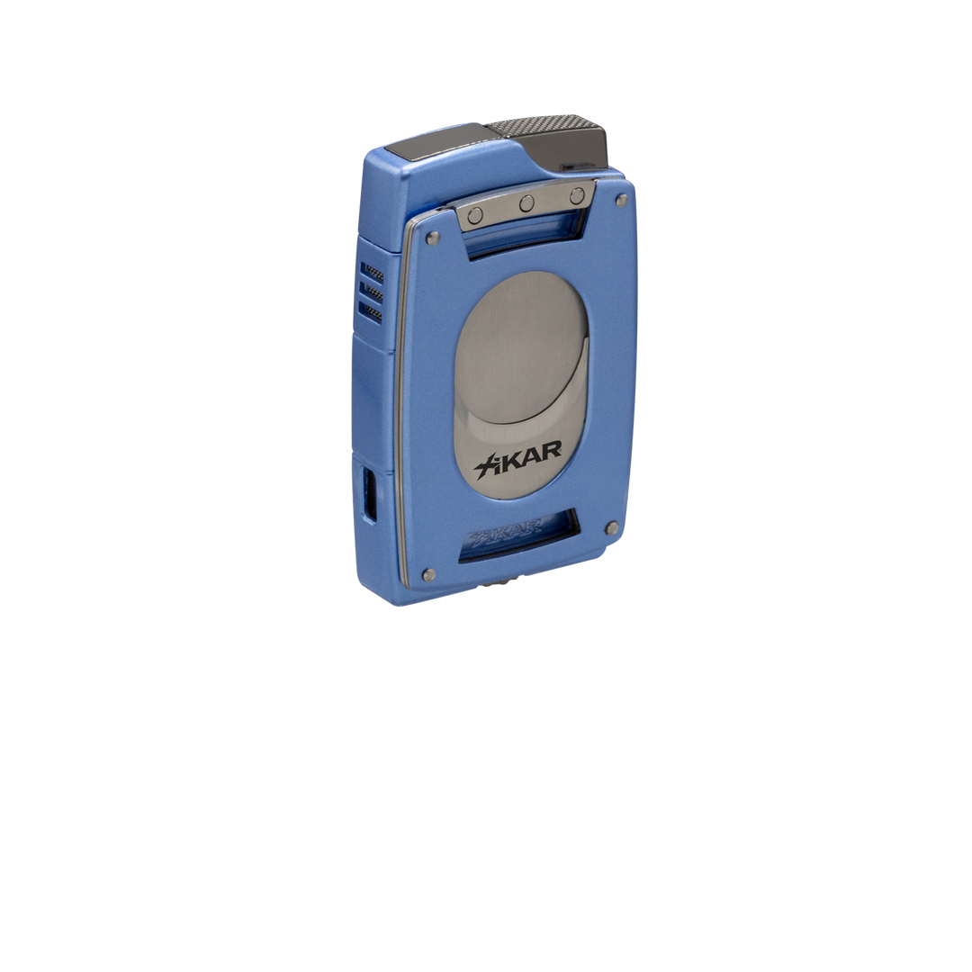 Xikar Ultra Combo Set, Lighter & Cutter in gift box, Blue - view 4