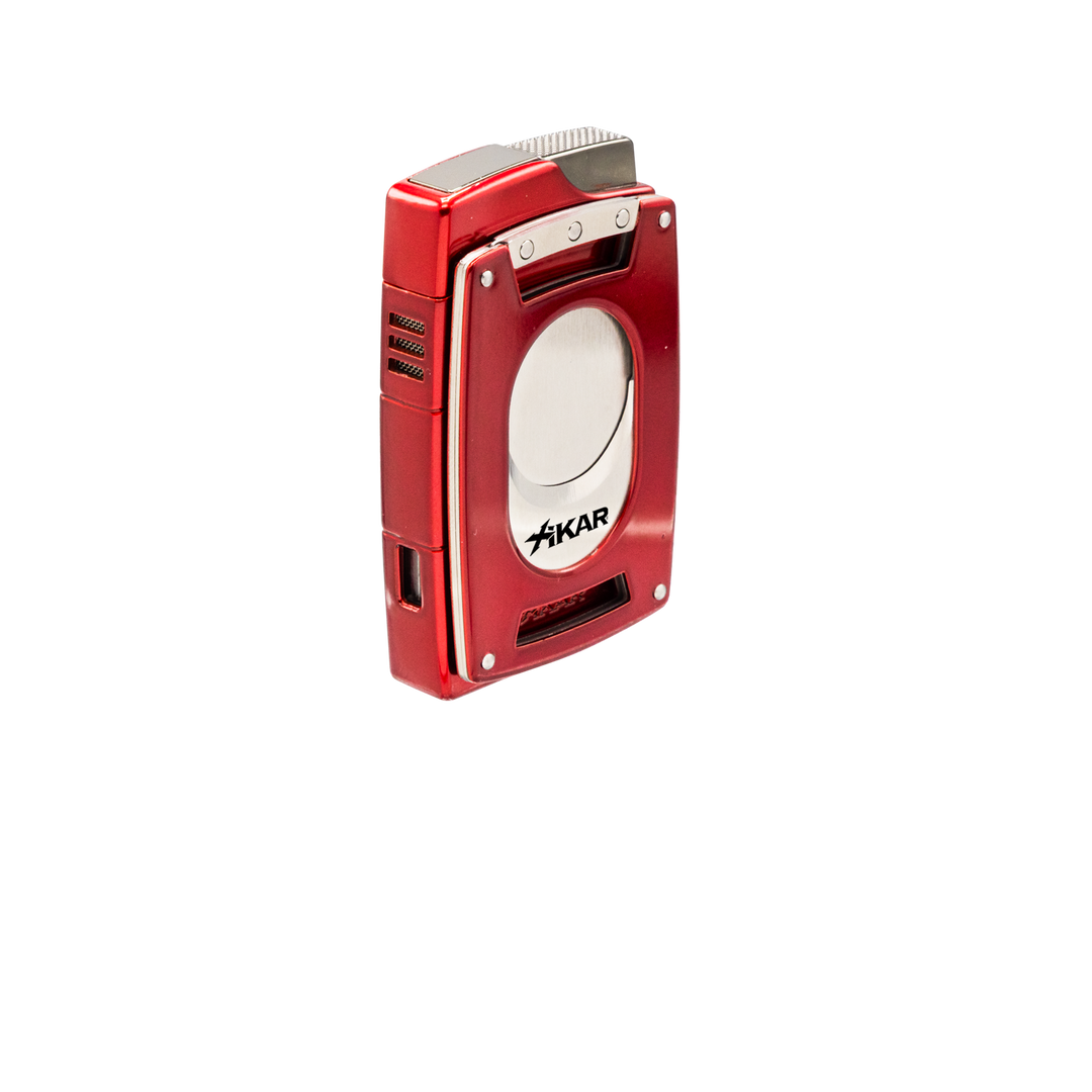 Xikar Ultra Combo Set, Lighter & Cutter in gift box, Red - view 4