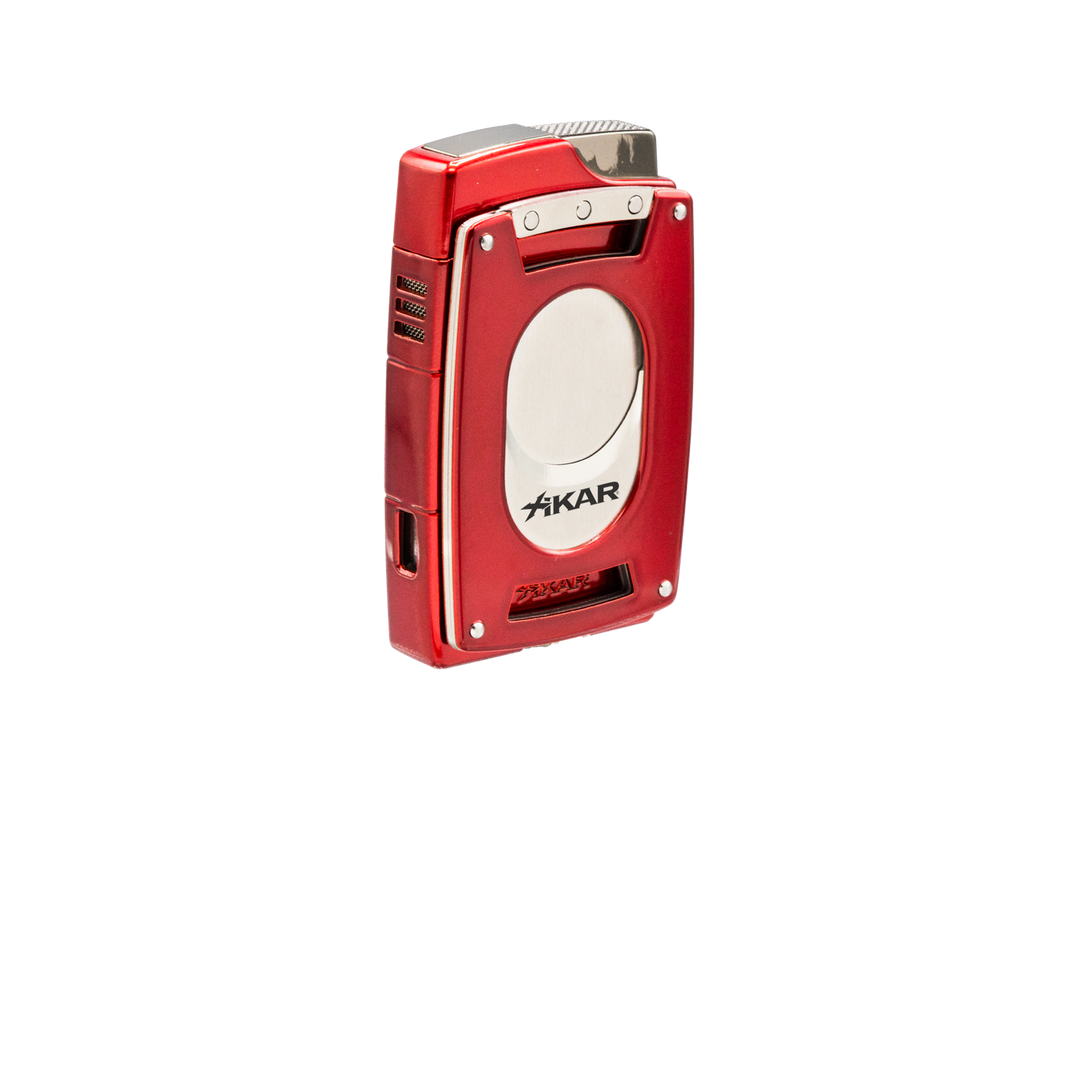 Xikar Ultra Combo Set, Lighter & Cutter in gift box, Red - view 5