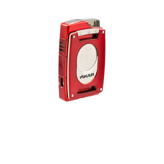 Xikar Ultra Combo Set, Lighter & Cutter in gift box, Red - view 5