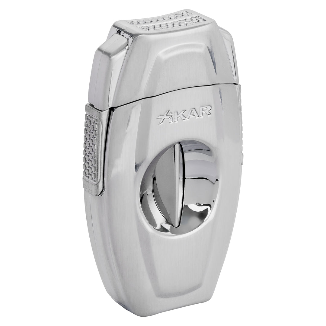 Xikar VX2 V-Cut in Brushed Chrome - view 3