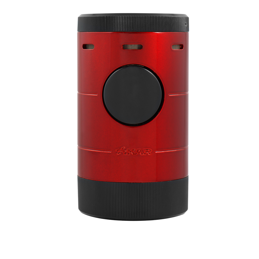 Xikar Volta Quad Tabletop Lighter in Daytona Red