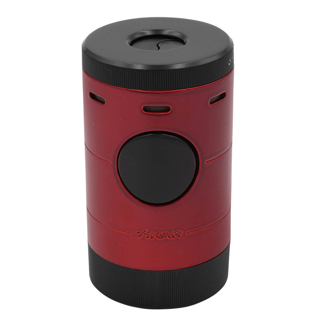 Xikar Volta Quad Tabletop Lighter in Daytona Red - view 2