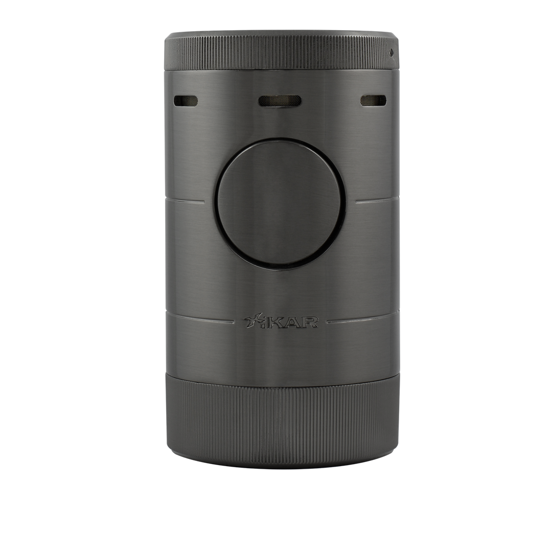 Xikar Volta Quad Tabletop Lighter in Stealth Gunmetal