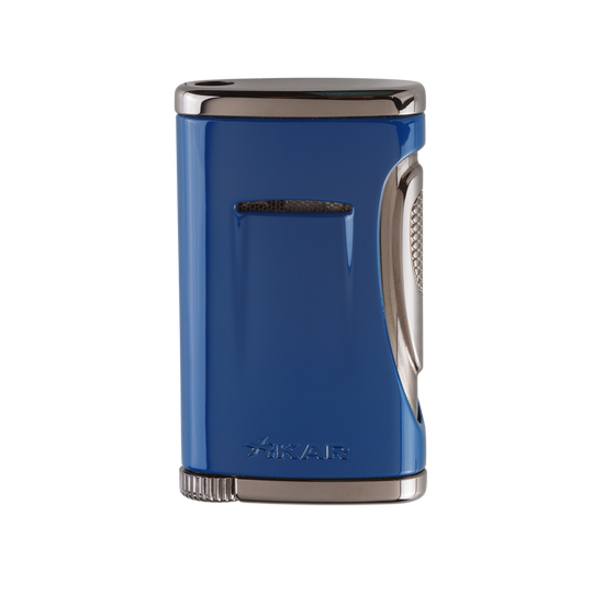 Xikar Xidris Single Lighter in Cobalt Blue