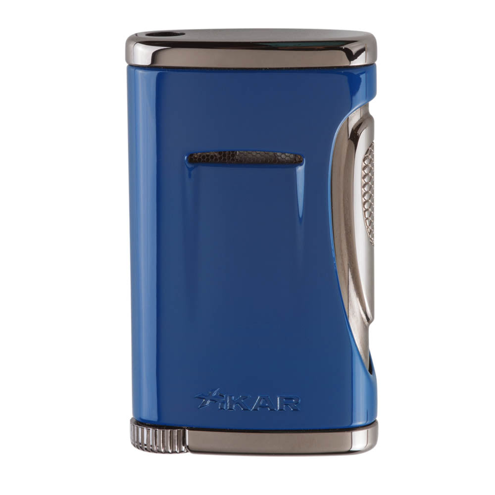 Xikar Xidris Single Lighter in Cobalt Blue - view 2