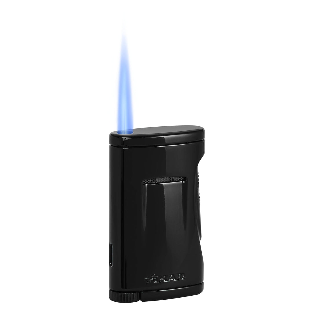 Xikar Xidris Single Lighter in Cobalt Blue - view 4
