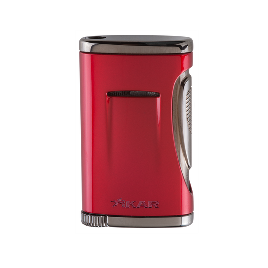 Xikar Xidris Single Lighter in Daytona Red