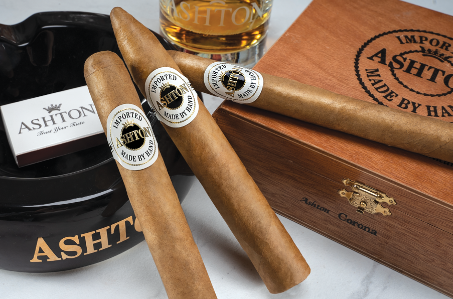 Ashton Corona cigar from the Ashton line, at Cigar Inc, Woodland Hills