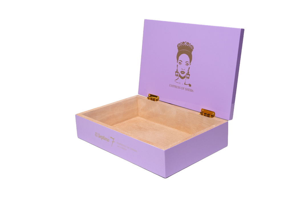 El Septimo Emperor Collection Empress Sheba Maduro Gordo Luxury Gift Box — photo 4