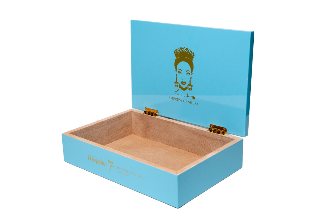 El Septimo Emperor Collection Empress Sheba Maduro Gordo Luxury Gift Box — photo 8