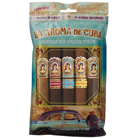 La Aroma de Cuba 92-95 Rated Fresh Pack cigar, at Cigar Inc, Woodland Hills