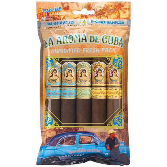 La Aroma de Cuba '94-95 Rated' Fresh Pack premium cigar, at Cigar Inc, Woodland Hills