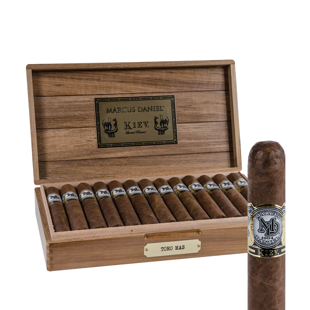 box of marcus daniel kiev limited reserve toro cigars