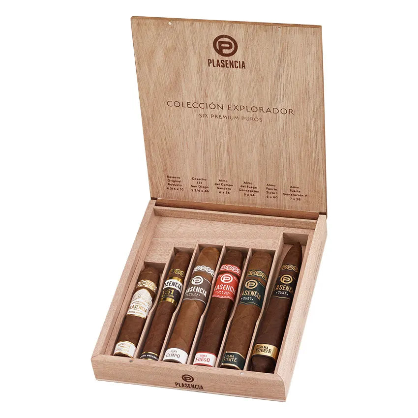 Plasencia Explorer Collection Sampler (Box of 6)