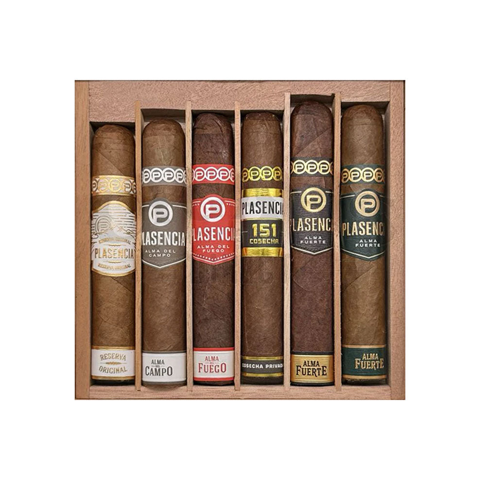 Plasencia Reserva Original Robusto Collection cigar sampler, at Cigar Inc, Woodland Hills