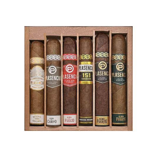 Plasencia Reserva Original Robusto Collection cigar sampler, at Cigar Inc, Woodland Hills